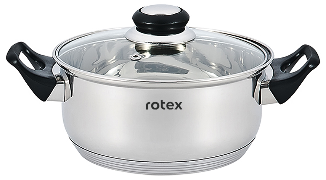 

Кастрюля с крышкой Rotex Bergamo 1.2 л (RC011-16 Bergamo)