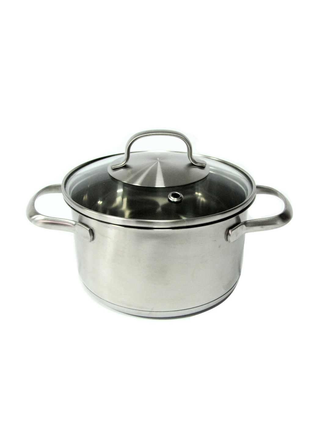 

Кастрюля из нержавеющей стали с стекляной крышкой Lidl металлик K10-111392