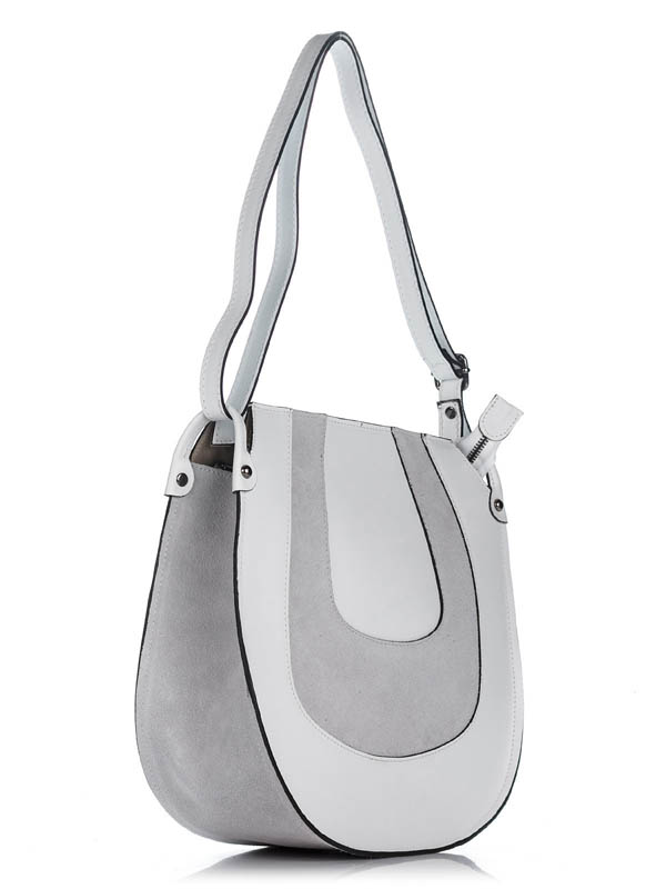

Сумка На Каждый День Genuine Leather 8607_white Кожаная Белый
