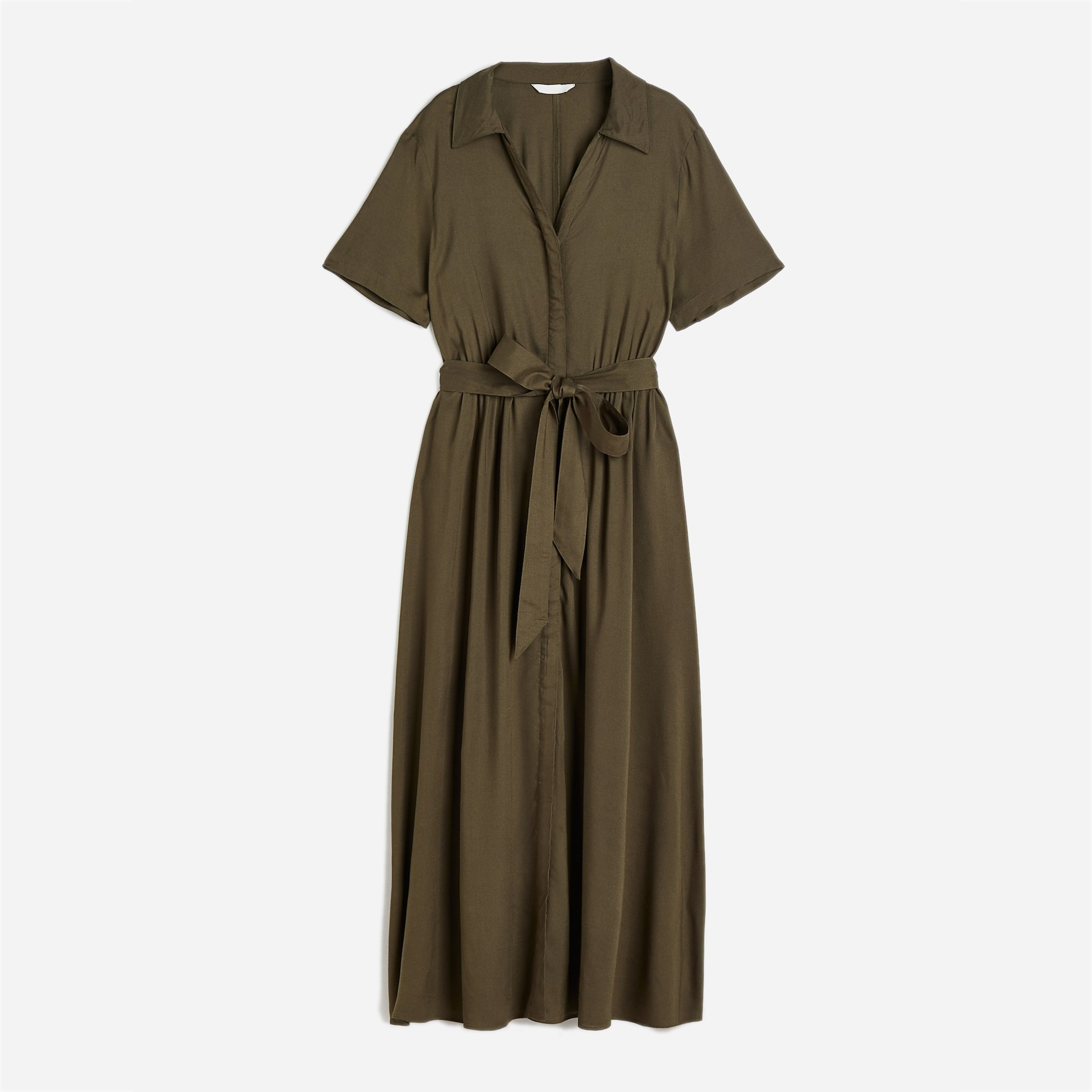 Сукня-сорочка міді літня жіноча H&M 9420757wer XS Хакі від Rozetka на платформі USKIDKA Акція на Сукня-сорочка міді літня жіноча H&M 9420757wer XS Хакі від Rozetka