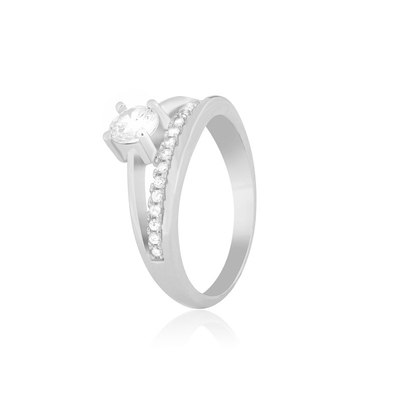 

Серебряное кольцо Silvex925 с фианитом 16.5 мм модели К2Ф/727-Д