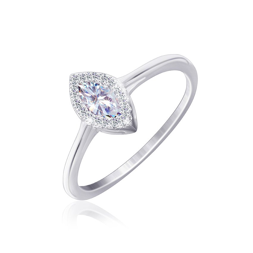

Серебряное кольцо Silvex925 с фианитом 17.1 мм модели К2Ф/755-Ж