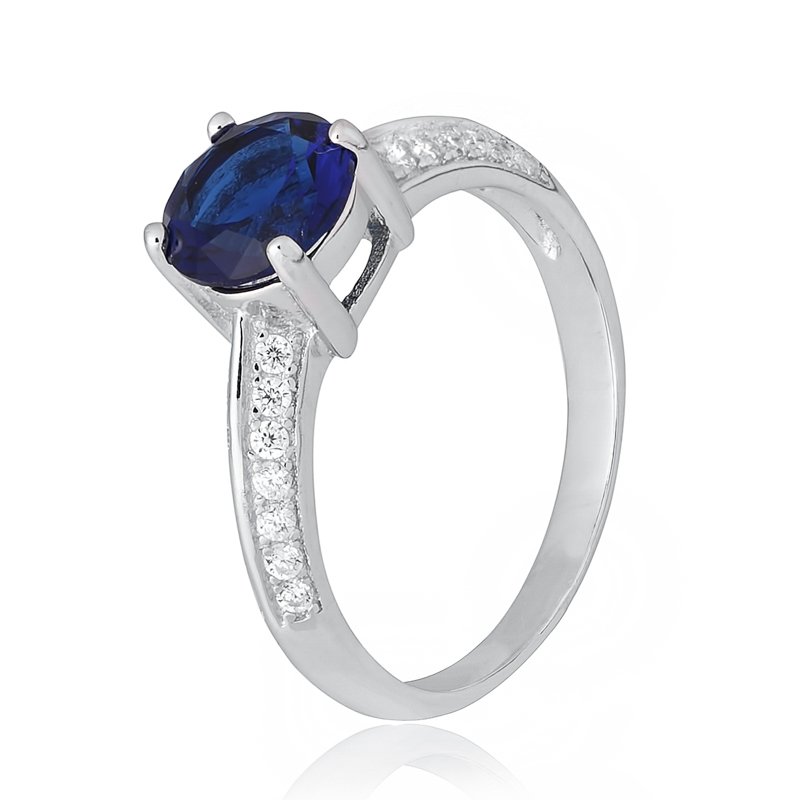

Серебряное кольцо Silvex925 с фианитом 18.1 мм модели К2ФС/240-К
