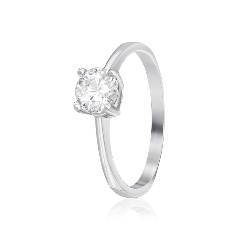 

Серебряное кольцо Silvex925 с цирконием Swarovski Zirconia 17.8 мм модели К2С/457-И