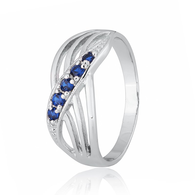 

Серебряное кольцо Silvex925 с фианитом 16.8 мм модели К2ФС/013-Е