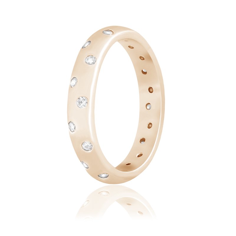 

Серебряное кольцо Silvex925 с фианитом 15.9 мм модели КК3Ф/194-В
