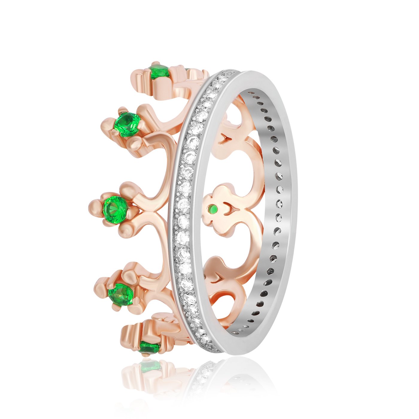 

Серебряное кольцо Silvex925 с фианитом 17.4 мм модели КК32ФИ/910-З