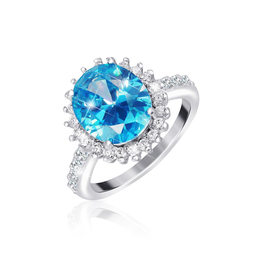 

Серебряное кольцо Silvex925 с фианитом 17.8 мм модели КК2ФТ/377-И