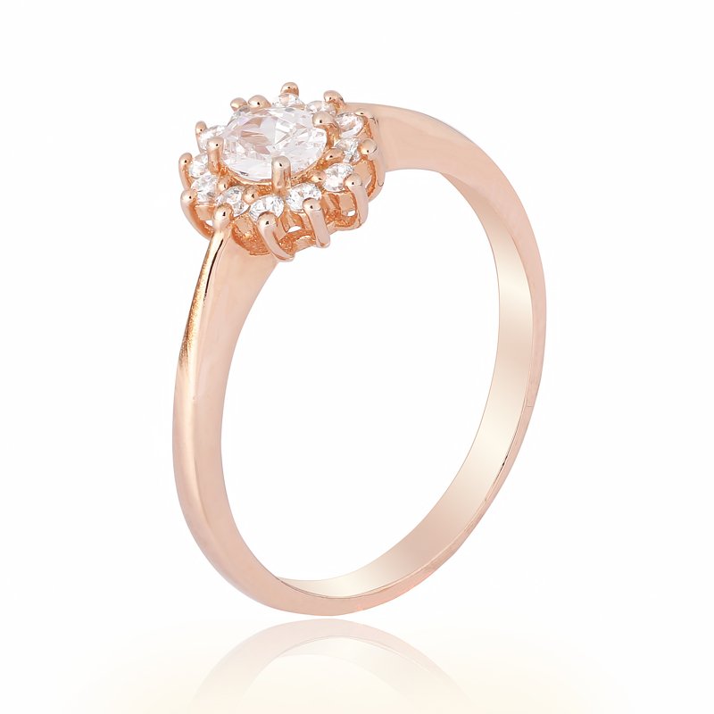 

Серебряное кольцо Silvex925 с фианитом 15.9 мм модели КК3Ф/475-В