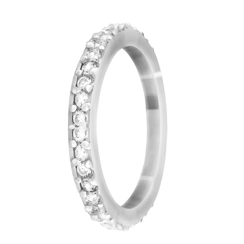 

Серебряное кольцо Silvex925 с фианитом 17.4 мм модели К2Ф/092-З