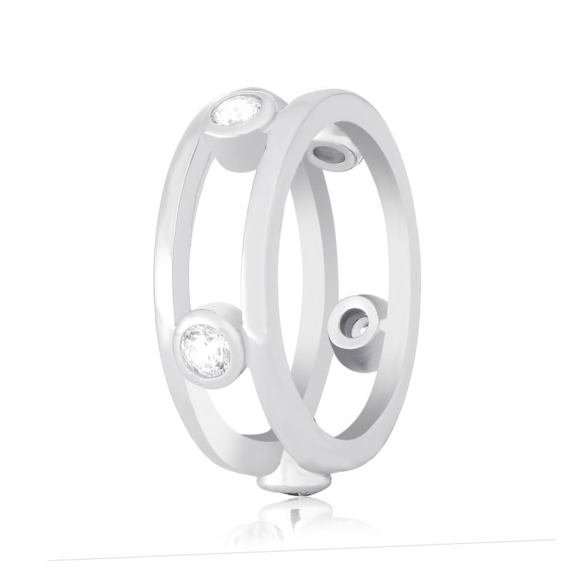 

Серебряное кольцо Silvex925 с фианитом 16.5 мм модели К2Ф/469-Д
