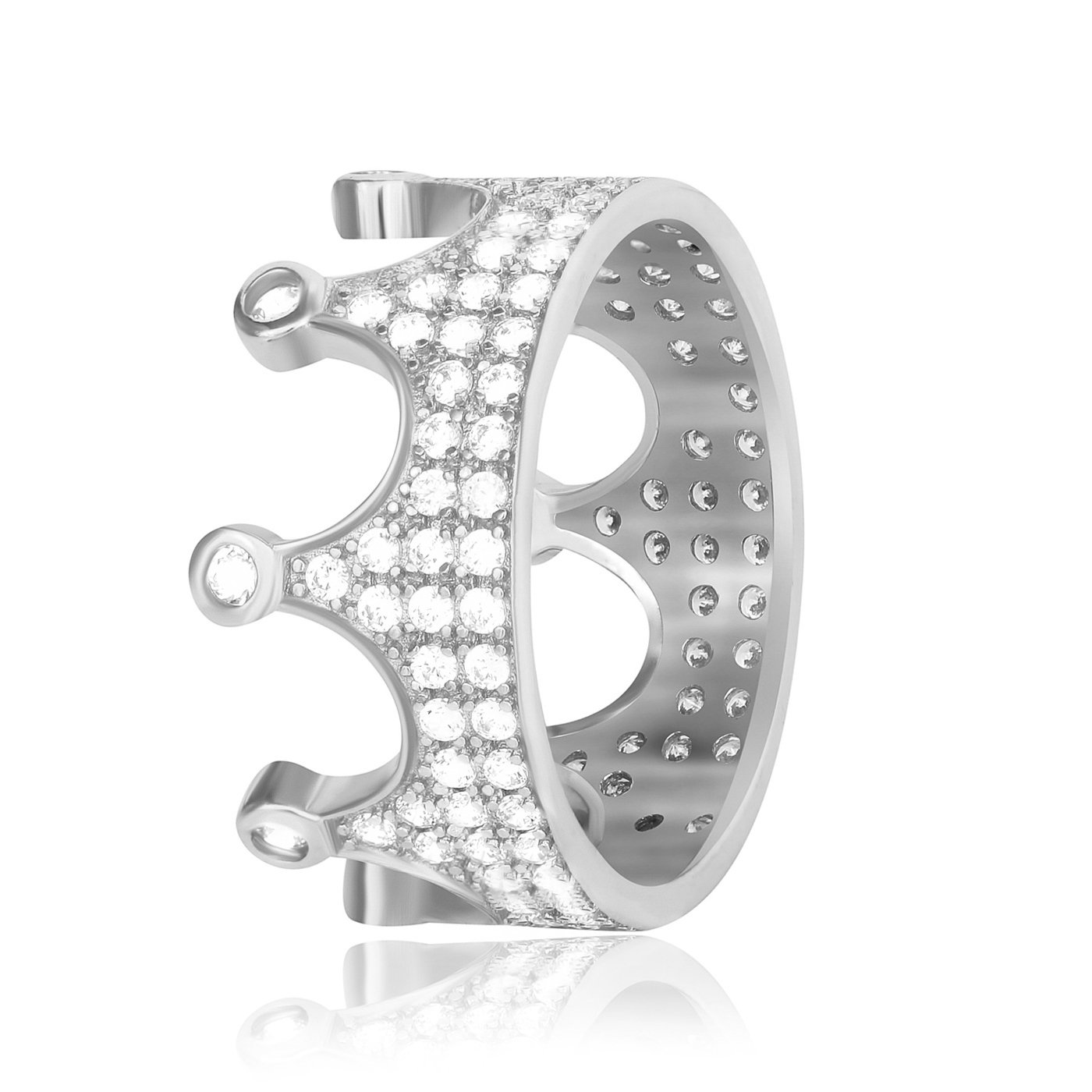 

Серебряное кольцо Silvex925 с фианитом 18.7 мм модели К2Ф/435-М