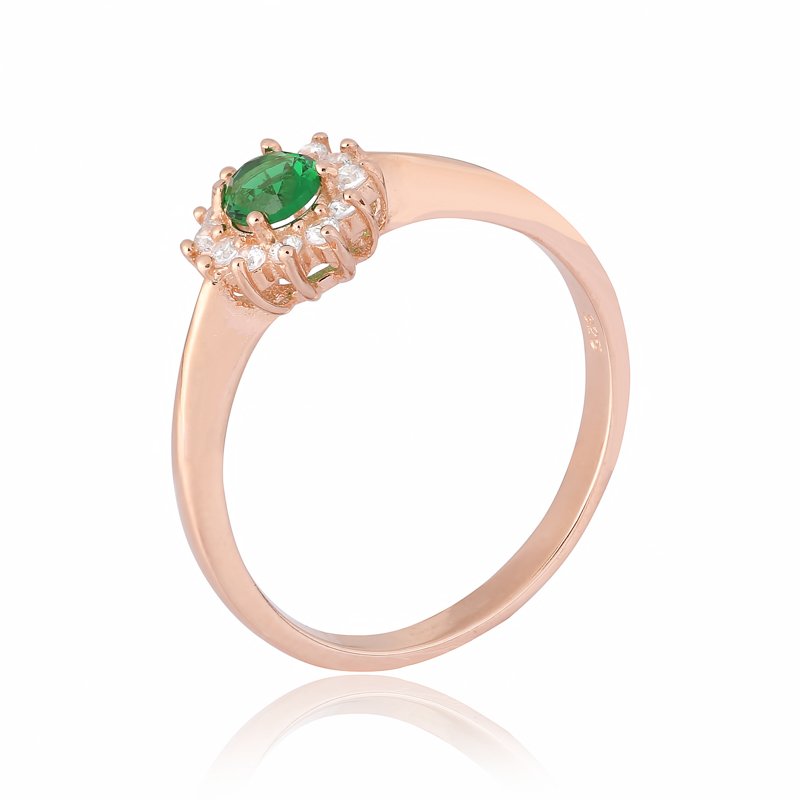 

Серебряное кольцо Silvex925 с фианитом 17.8 мм модели КК3ФИ/375-И
