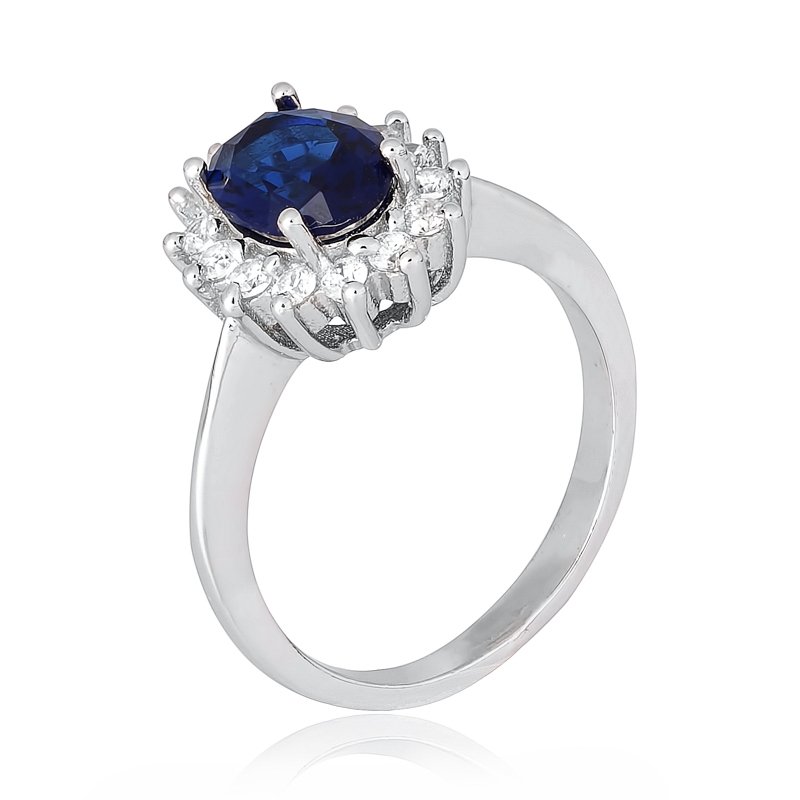 

Серебряное кольцо Silvex925 с фианитом 15.5 мм модели КК2ФС/397-Б
