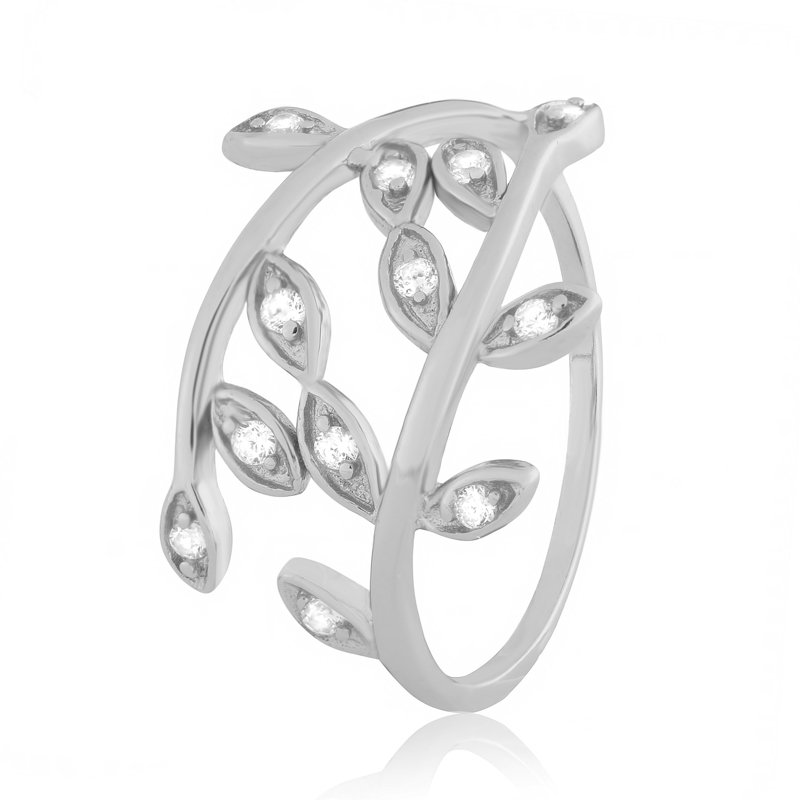 

Серебряное кольцо Silvex925 с фианитом 19.0 мм модели К2Ф/369-Н