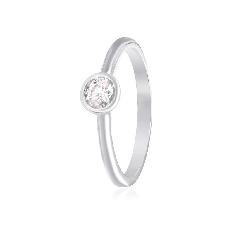 

Серебряное кольцо Silvex925 с цирконием Swarovski Zirconia 16.8 мм модели К2С/456-Е