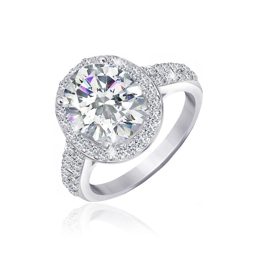 

Серебряное кольцо Silvex925 с фианитом 16.5 мм модели КК2Ф/371-Д