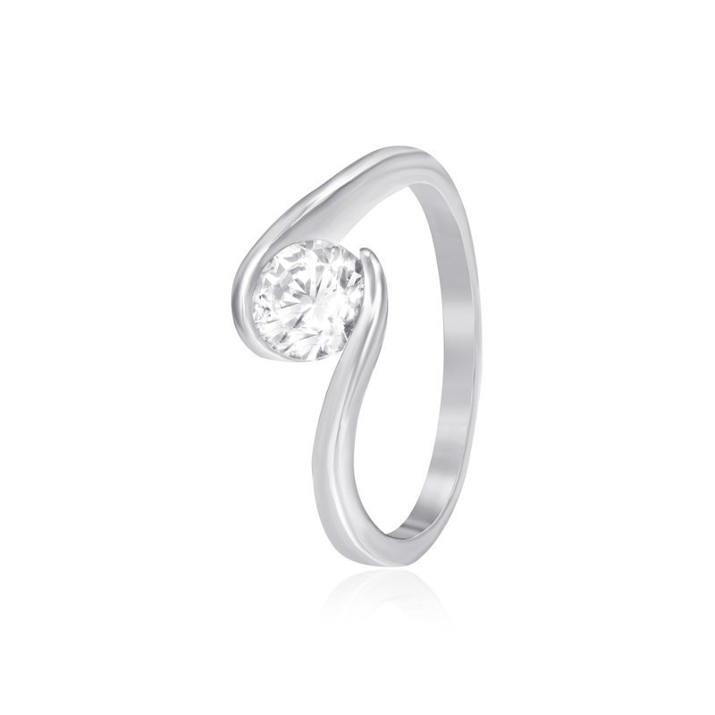 

Серебряное кольцо Silvex925 с цирконием Swarovski Zirconia 16.5 мм модели К2С/702-Д
