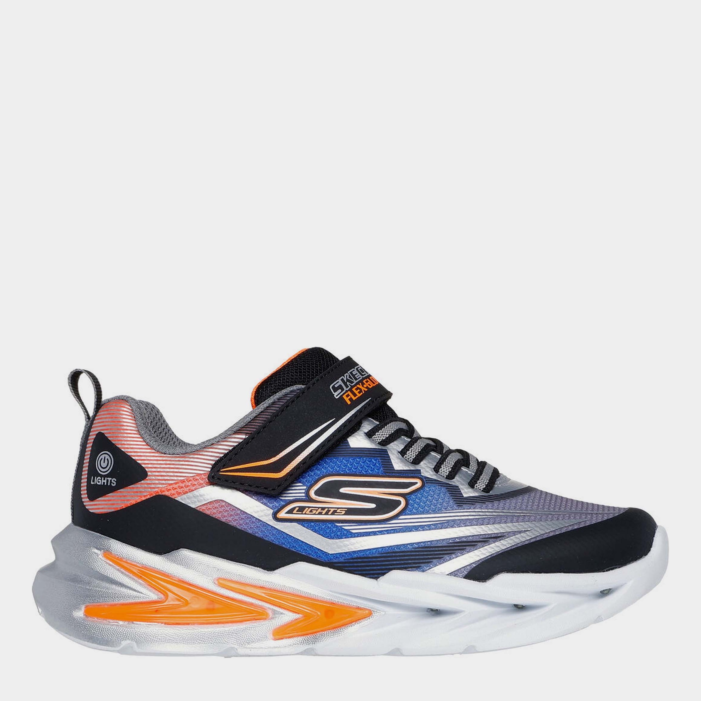 Дитячі з підсвіткою кросівки для хлопчика Skechers Flex-Glow Ultra 400139L BKSL 27.5 Сірі від Rozetka на платформі USKIDKA Акція на Дитячі з підсвіткою кросівки для хлопчика Skechers Flex-Glow Ultra 400139L BKSL 27.5 Сірі від Rozetka