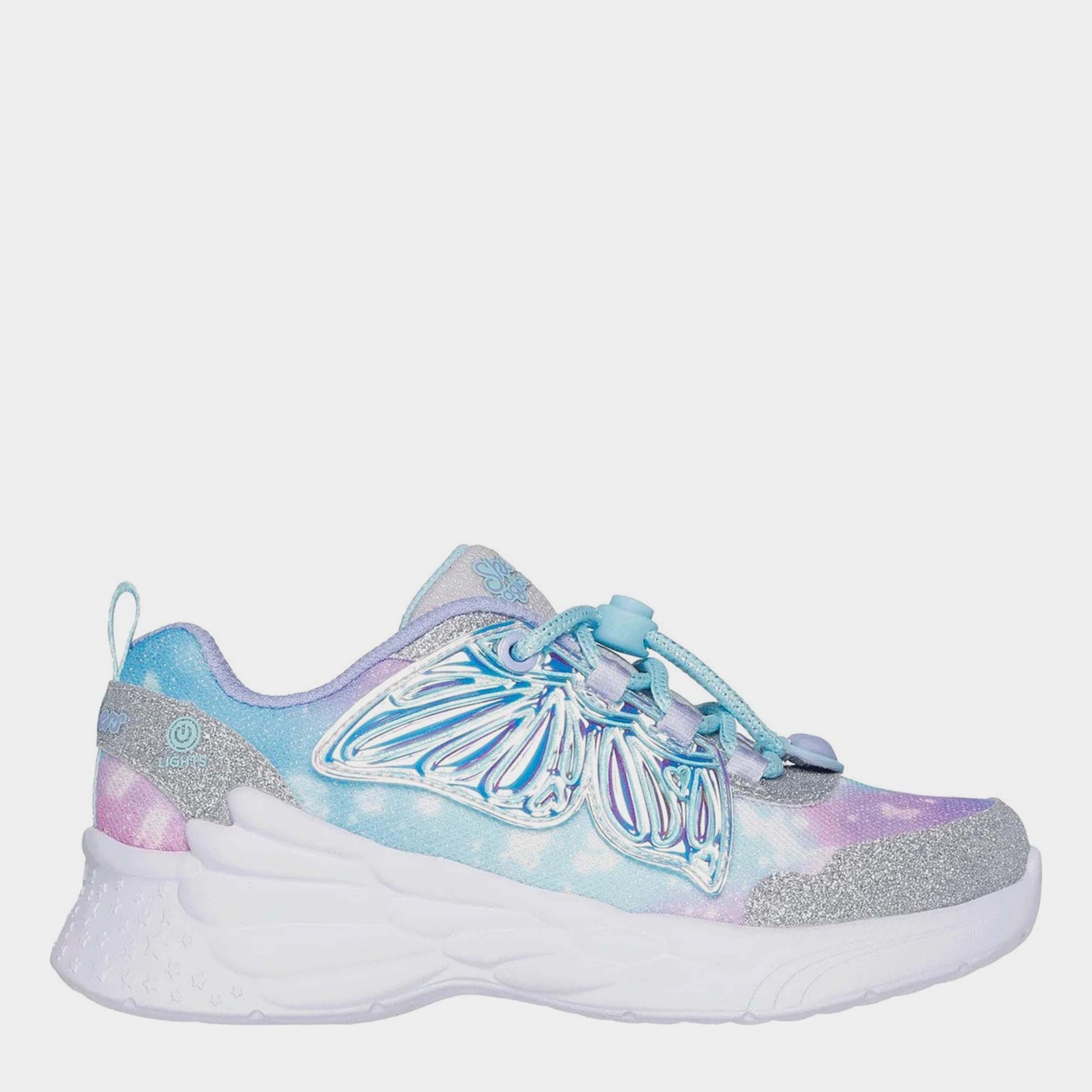 Дитячі кросівки для дівчинки Skechers Dream Racer 303055L SLLV 32 Блакитні від Rozetka на платформі USKIDKA Акція на Дитячі кросівки для дівчинки Skechers Dream Racer 303055L SLLV 32 Блакитні від Rozetka