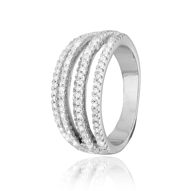

Серебряное кольцо Silvex925 с фианитом 18.7 мм модели К2Ф/233-М