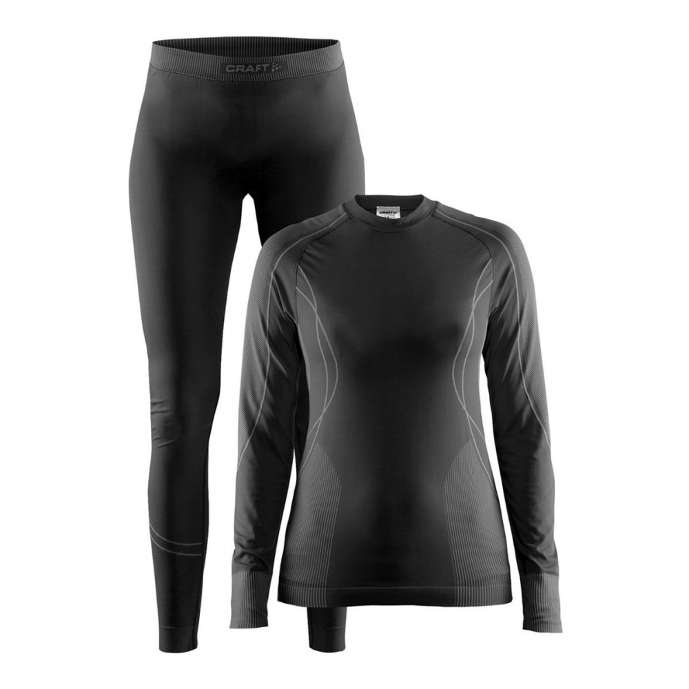 

Комплект термобілизни Craft Baselayer Seamless Zone Set Woman розмір L колір 2999