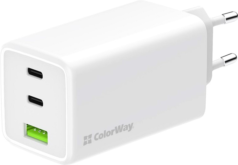 Сетевое зарядное устройство ColorWay GaN Mini 100W PD Port PPS USB