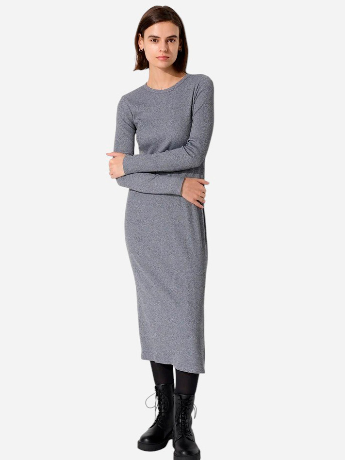 Сукня міді осіння жіноча Uniqlo 12559409 XL Сіра від Rozetka на платформі USKIDKA Акція на Сукня міді осіння жіноча Uniqlo 12559409 XL Сіра від Rozetka