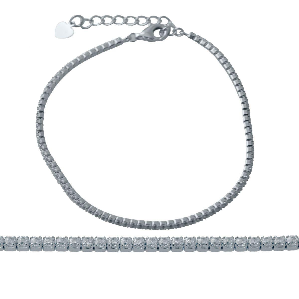 

Серебряный браслет SilverAlex с фианитами 1720 размер
