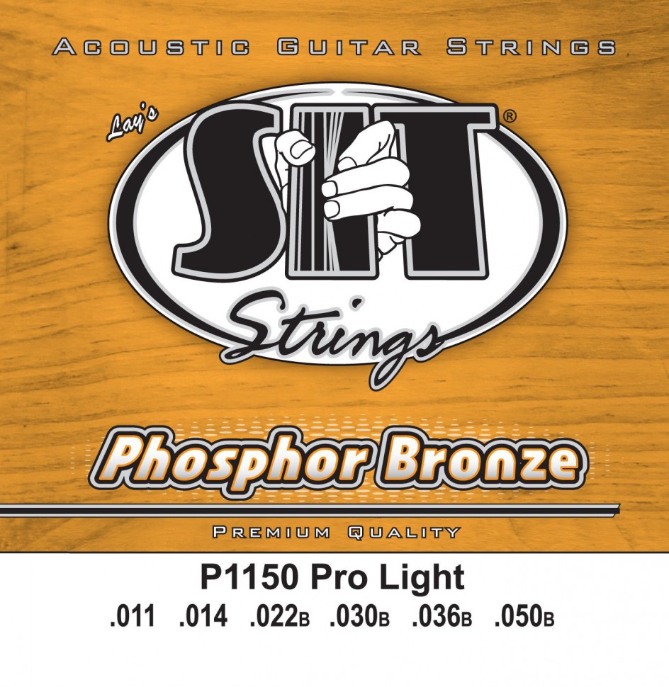

Струны для акустической гитары SIT P1150 Pro Light Phosphor Bronze (11-50)