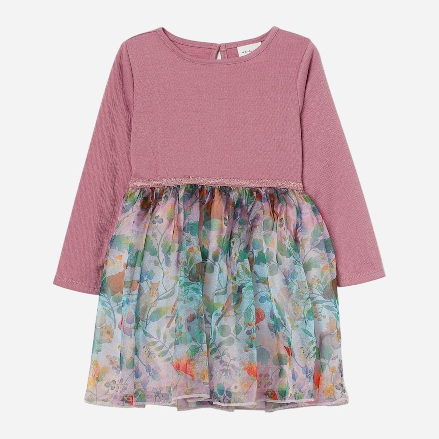 Дитяче плаття для дівчинки H&M Whooli Chen 9211452kwer 110-116 см Пудрове від Rozetka на платформі USKIDKA Акція на Дитяче плаття для дівчинки H&M Whooli Chen 9211452kwer 110-116 см Пудрове від Rozetka