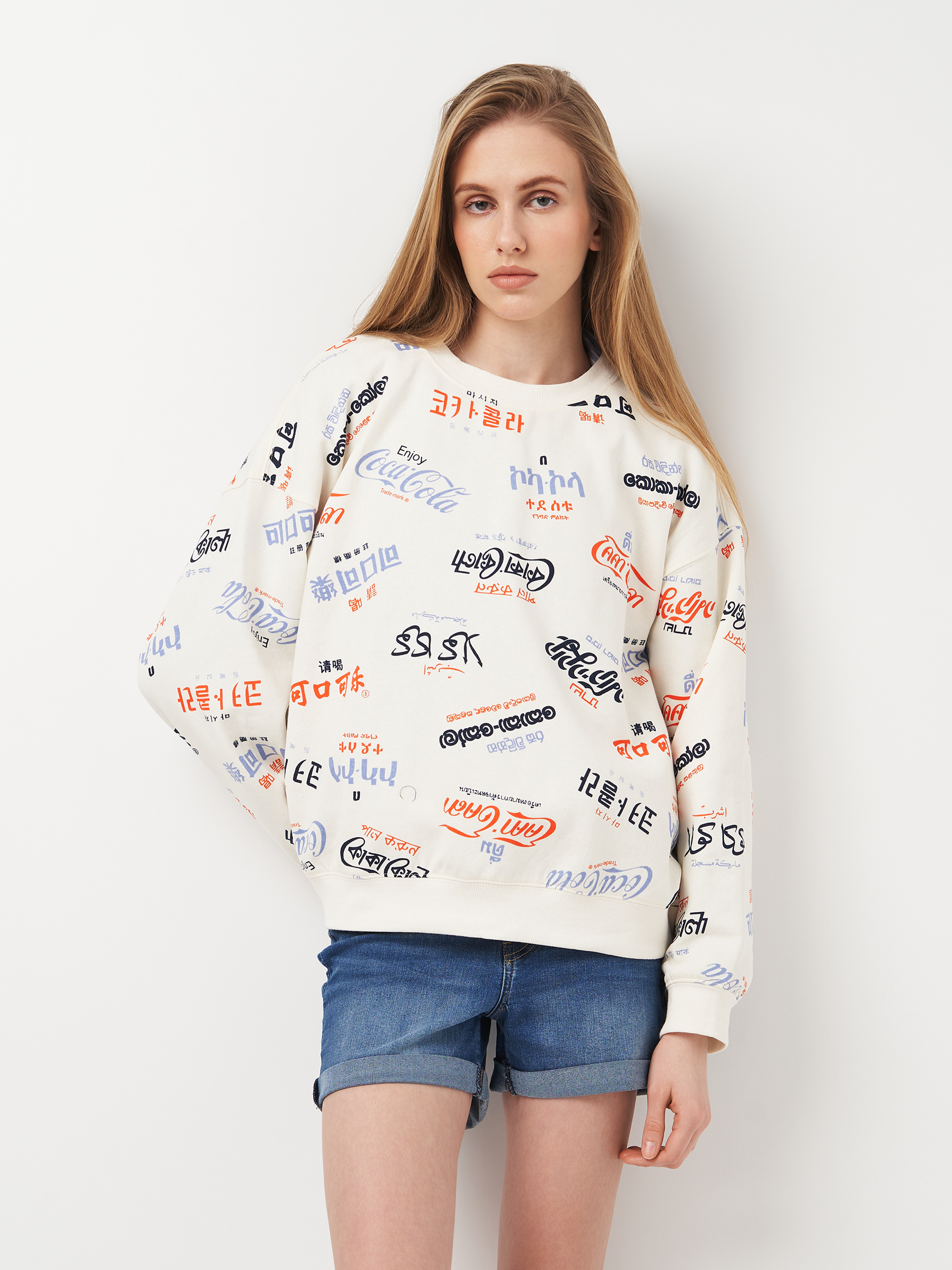 Світшот оверсайз жіночий H&M 1139235_мол L Молочний від Rozetka на платформі USKIDKA Акція на Світшот оверсайз жіночий H&M 1139235_мол L Молочний від Rozetka
