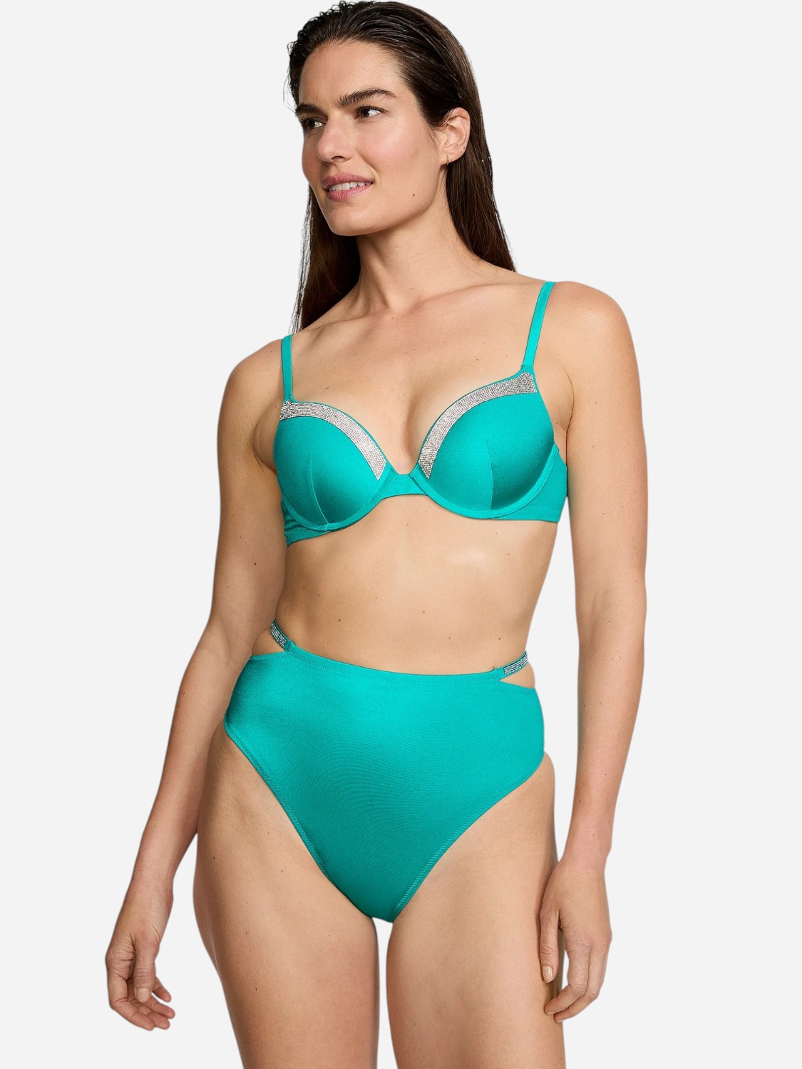 Купальник роздільний жіночий Victoria's Secret 823280270 40D/XL Бірюзовий від Rozetka на платформі USKIDKA Акція на Купальник роздільний жіночий Victoria's Secret 823280270 40D/XL Бірюзовий від Rozetka