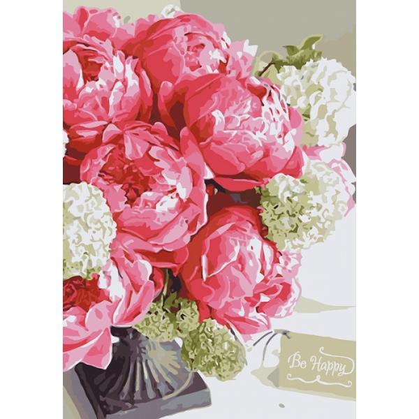 

Набір для розпису за номерами Идейка Букеты Подарунок коханого 35х50 см (КНО2944-mt)