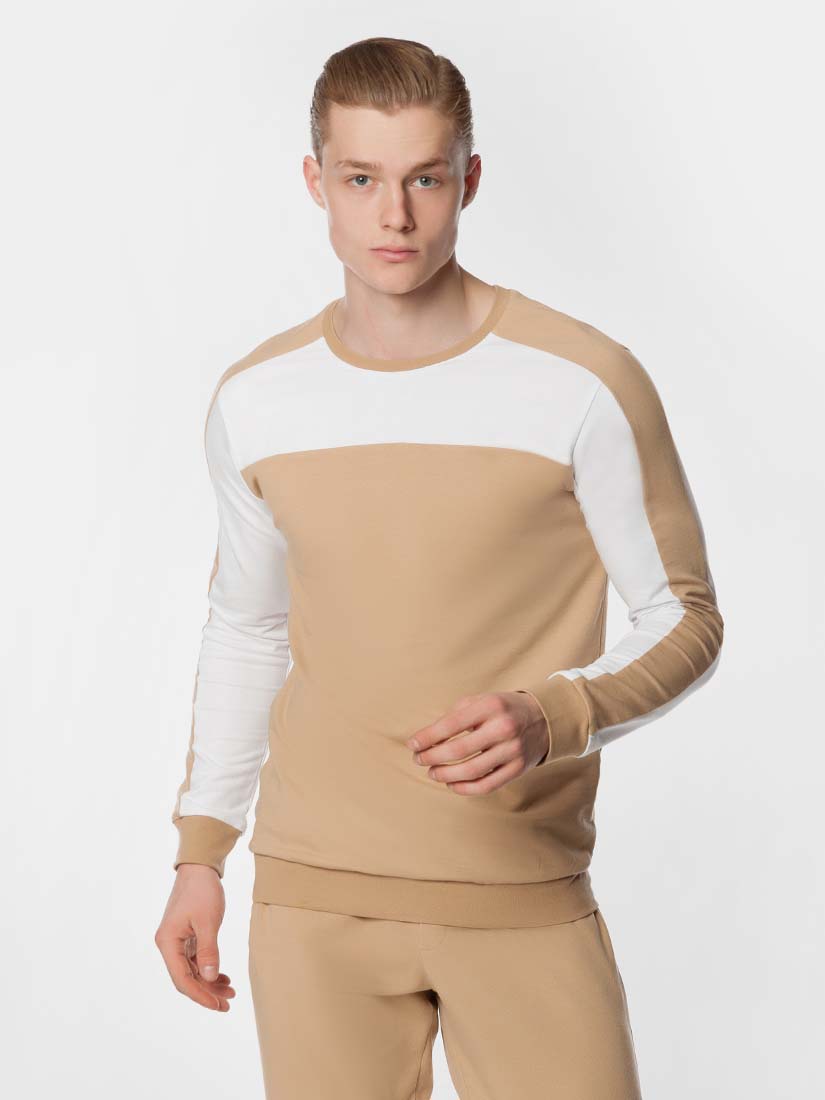 Світшот чоловічий Arber Sweatshirt Mix Jm-7 M17.04.17.213 L Бежевий від Rozetka на платформі USKIDKA Акція на Світшот чоловічий Arber Sweatshirt Mix Jm-7 M17.04.17.213 L Бежевий від Rozetka