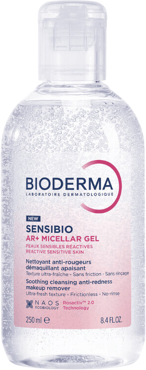 Фото - Засіб для очищення обличчя і тіла Bioderma Żel micelarny do twarzy  Sensibio AR+ 250 ml  
