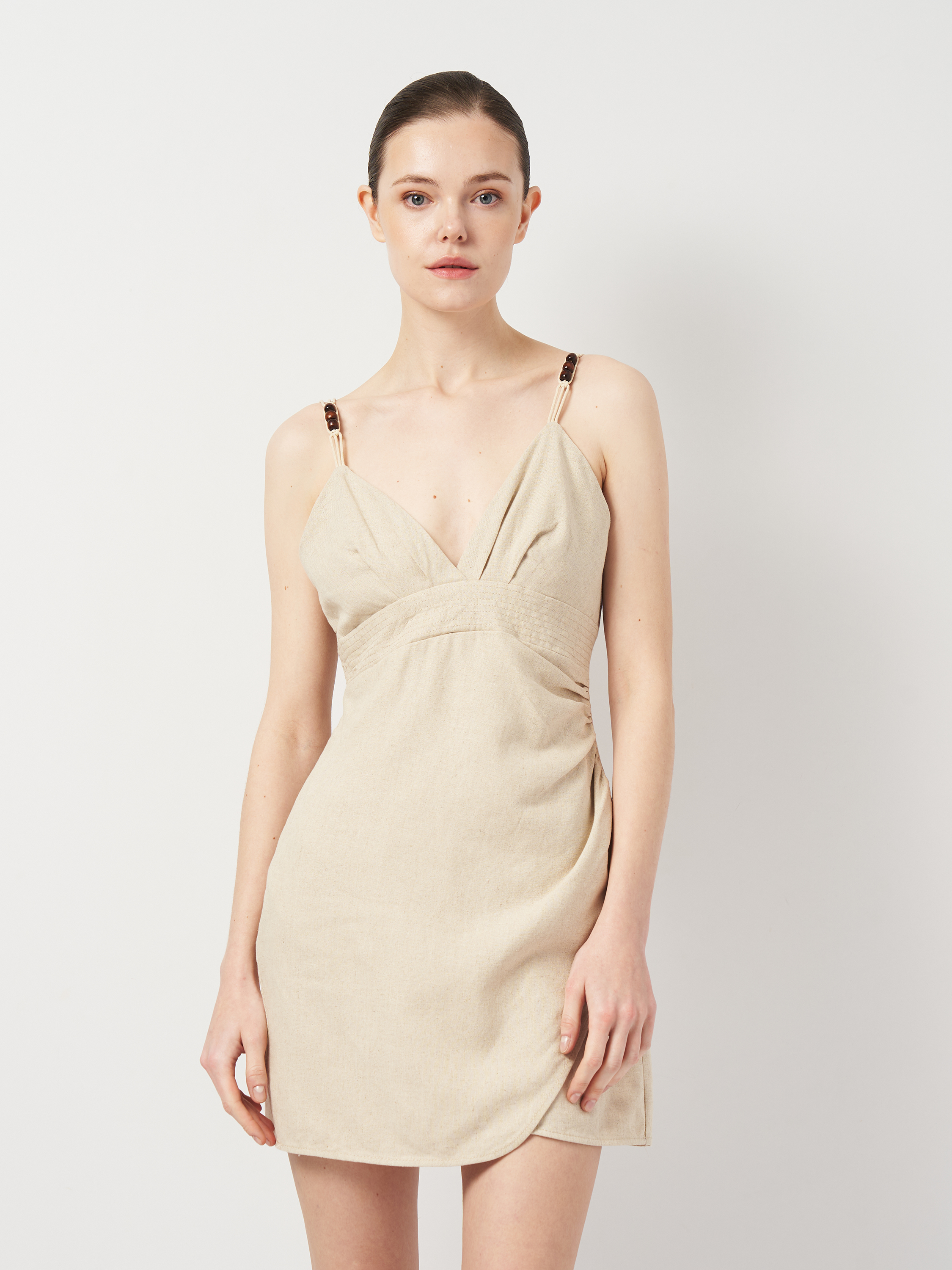 Сукня жіноча Zara 8372/237 S Бежева від Rozetka на платформі USKIDKA Акція на Сукня жіноча Zara 8372/237 S Бежева від Rozetka