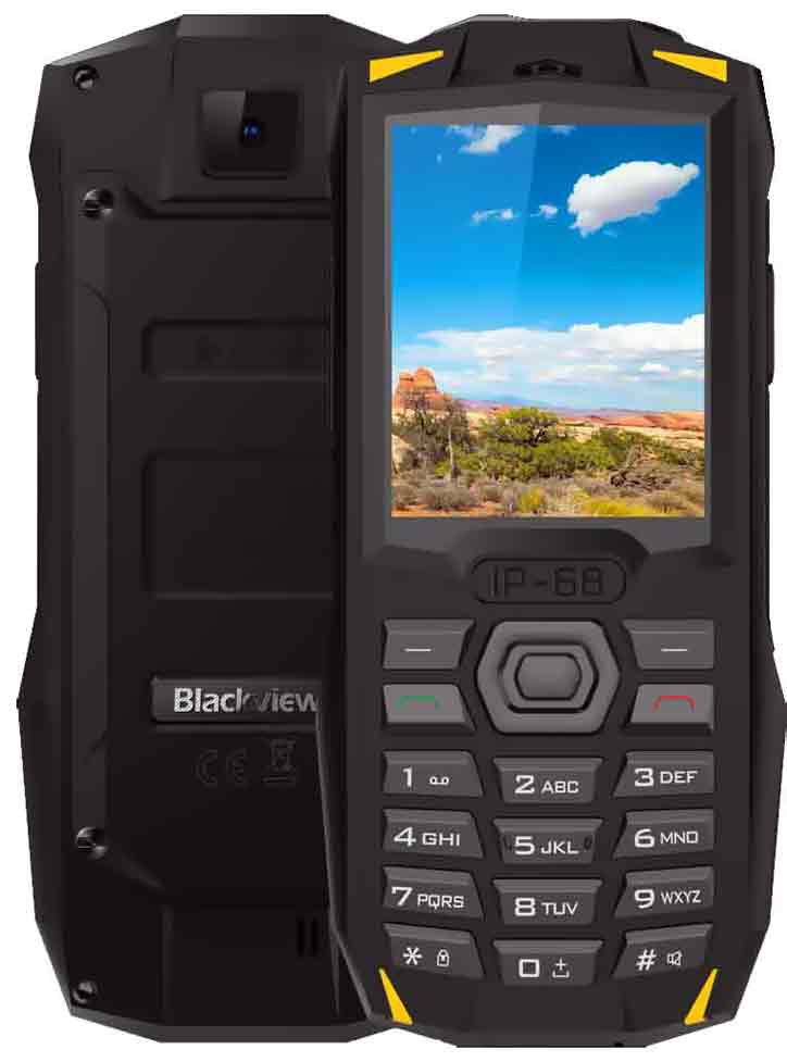 

Мобильный телефон Blackview BV1000 Black-Yellow
