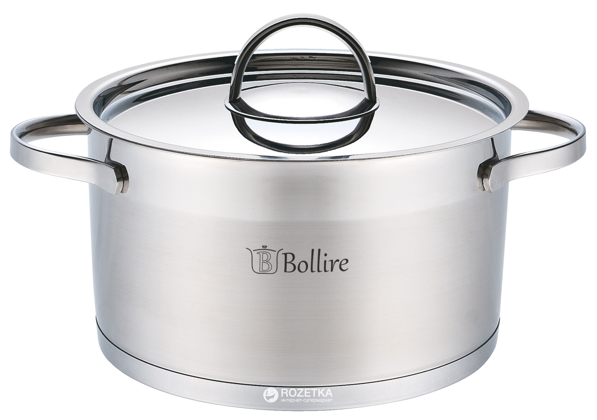 

Кастрюля Bollire с крышкой 5.5 л (BR-2304)