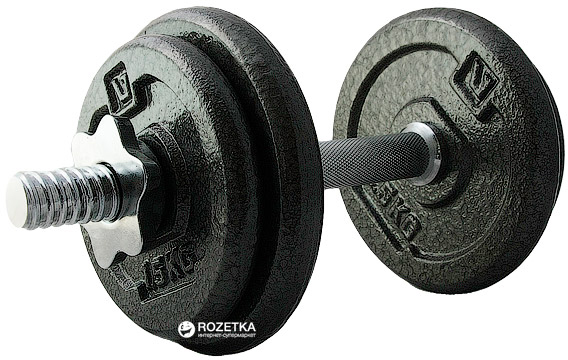 

Гантели наборные LiveUp Dumbell Set 1 шт. Black (LS2311-10)