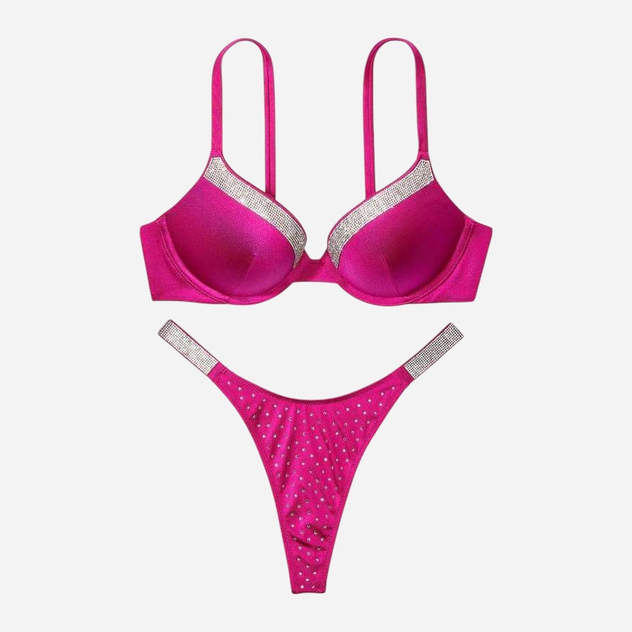 Роздільний купальник жіночий Victoria's Secret 449115092 36B-L Рожевий від Rozetka на платформі USKIDKA Акція на Роздільний купальник жіночий Victoria's Secret 449115092 36B-L Рожевий від Rozetka
