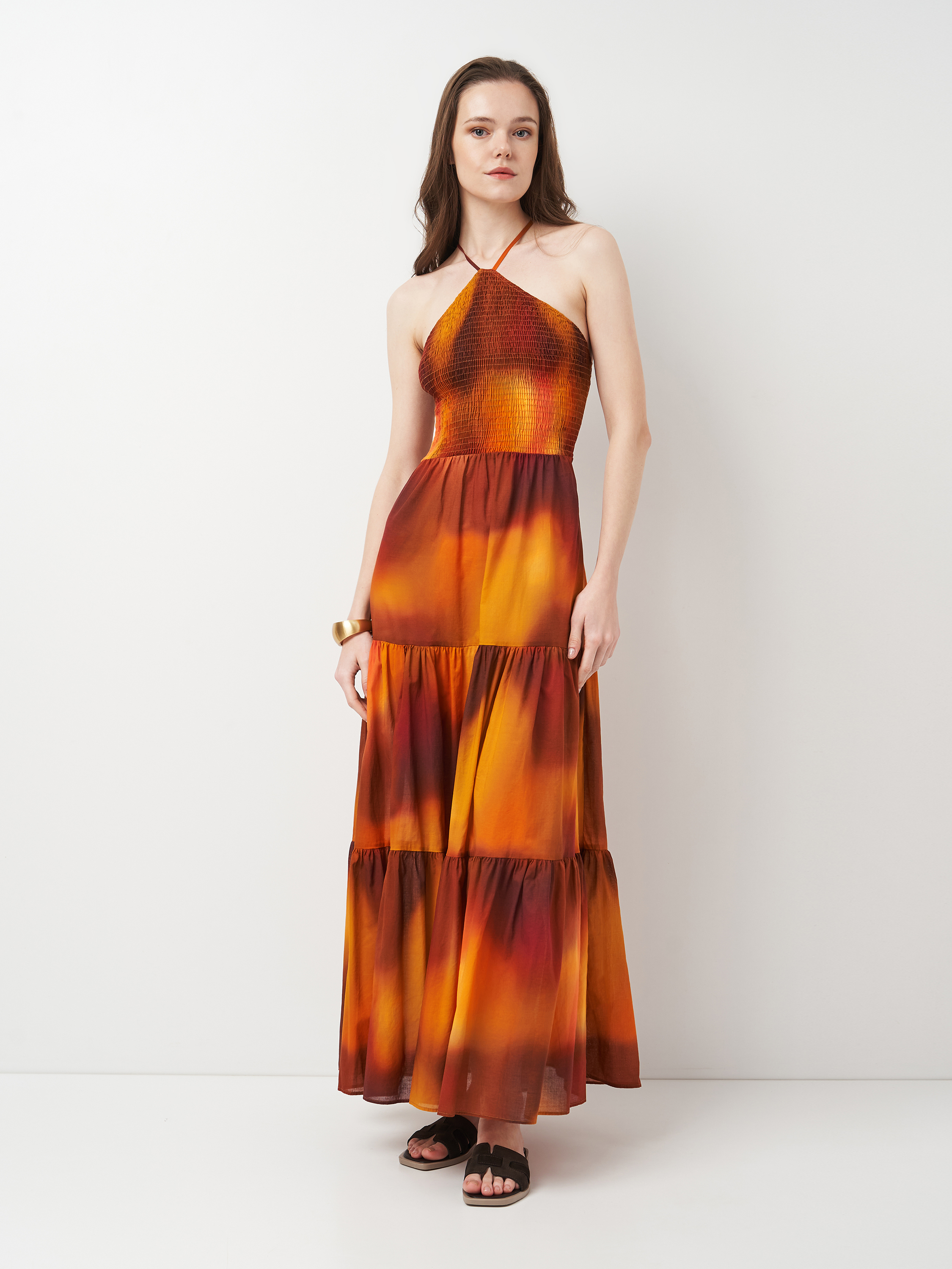 Сукня жіноча Zara 3684/633 M Помаранчева від Rozetka на платформі USKIDKA Акція на Сукня жіноча Zara 3684/633 M Помаранчева від Rozetka