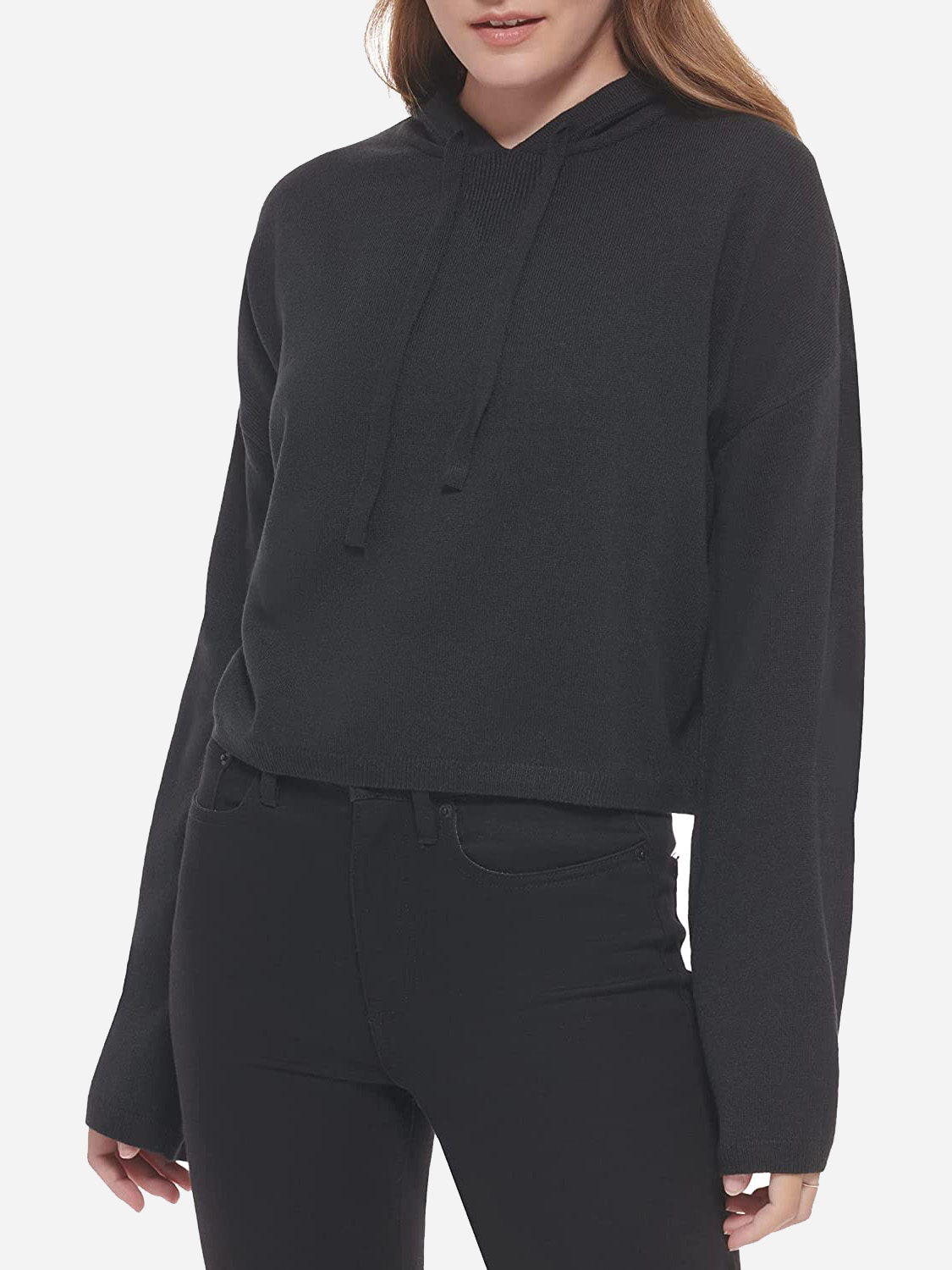 Худі жіноче Calvin Klein 752776500 S Чорне від Rozetka на платформі USKIDKA Акція на Худі жіноче Calvin Klein 752776500 S Чорне від Rozetka