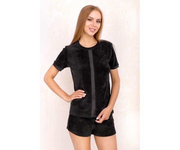 

6215 black Комплект велюр Anabel Arto 46