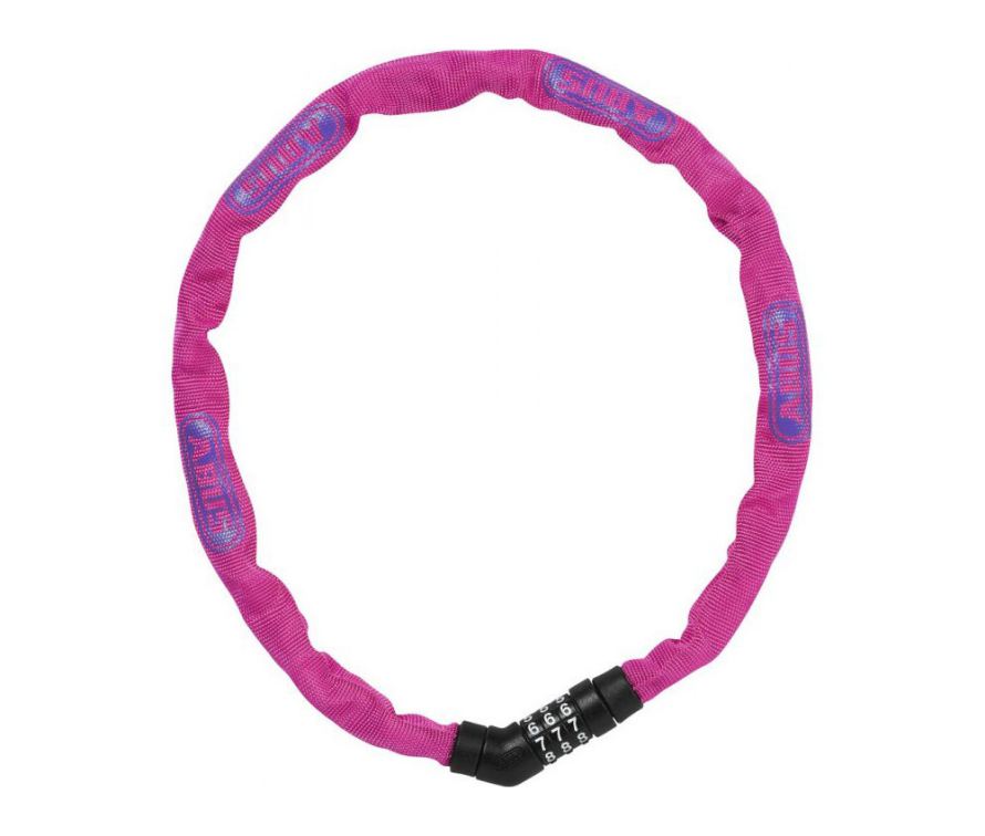 

Велосипедний замок ABUS 4804C/75 Steel-O-Chain Pink (724817)