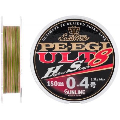 

Шнур Sunline PE EGI ULT HS8 180m #0.4/0.104mm 3.3kg (1658.07.33)