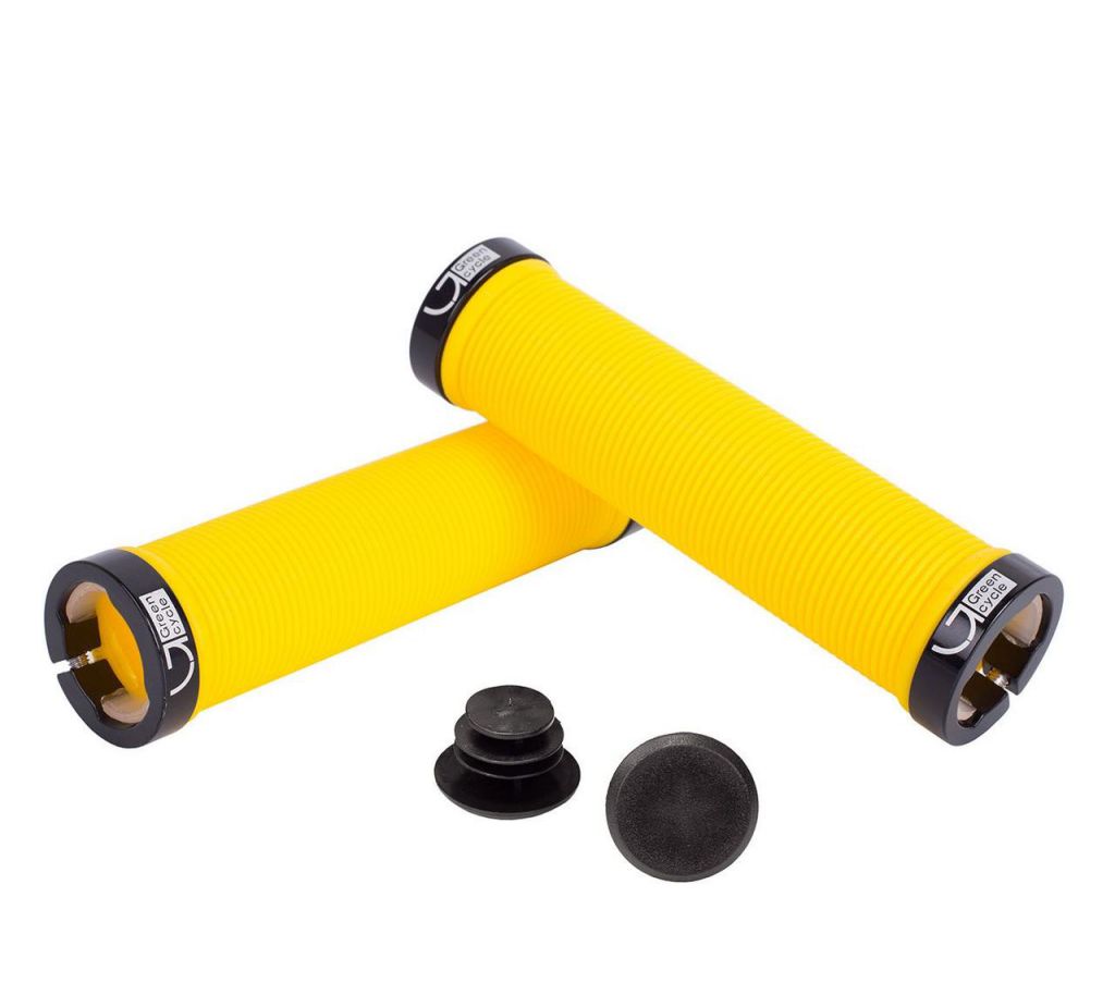 

Ручки керма Green Cycle GGR-421 130 mm Yellow (GRI-47-54)
