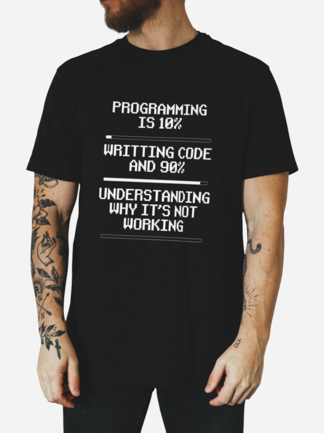 Футболка бавовняна довга чоловіча Ctrl Programming is ... CNTRLB10014 M Чорна з принтом від Rozetka на платформі USKIDKA Акція на Футболка бавовняна довга чоловіча Ctrl Programming is ... CNTRLB10014 M Чорна з принтом від Rozetka