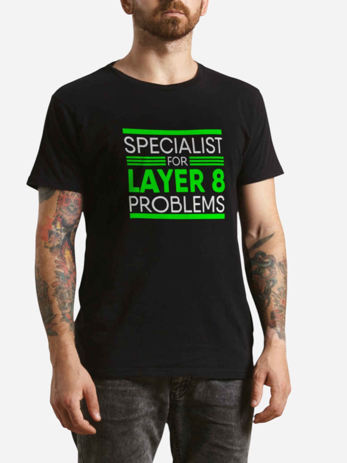 Футболка бавовняна довга чоловіча Ctrl Specialist for layer 8 problems CNTRLB10031 XL Чорна з принтом від Rozetka на платформі USKIDKA Акція на Футболка бавовняна довга чоловіча Ctrl Specialist for layer 8 problems CNTRLB10031 XL Чорна з принтом від Rozetka