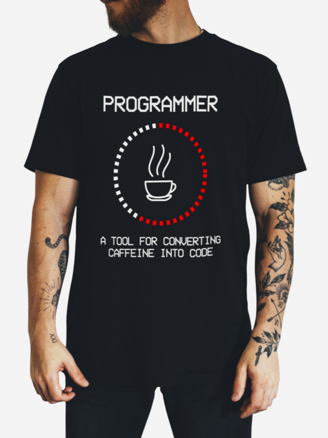 Футболка бавовняна довга чоловіча Ctrl Programmer CNTRLB10042 L Чорна з принтом від Rozetka на платформі USKIDKA Акція на Футболка бавовняна довга чоловіча Ctrl Programmer CNTRLB10042 L Чорна з принтом від Rozetka